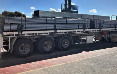 LC Steel to ship galvanized square tubes to South Africa